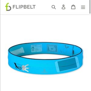 Aqua classic Flipbelt running belt - size large